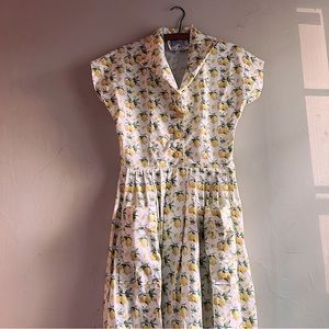 Vivian Of Holloway 1950s vintage style Kitty Day Dress